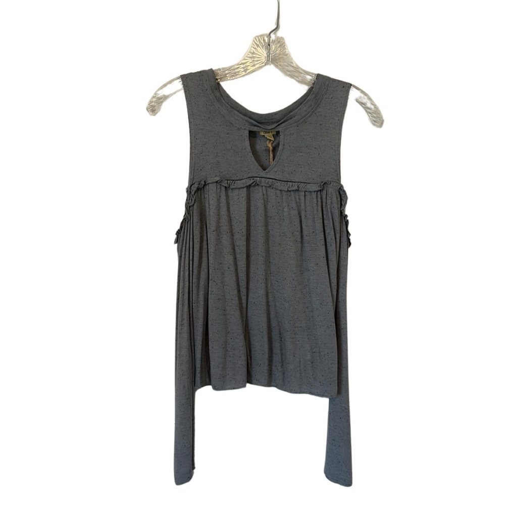 True Craft Open Shoulder Top S
